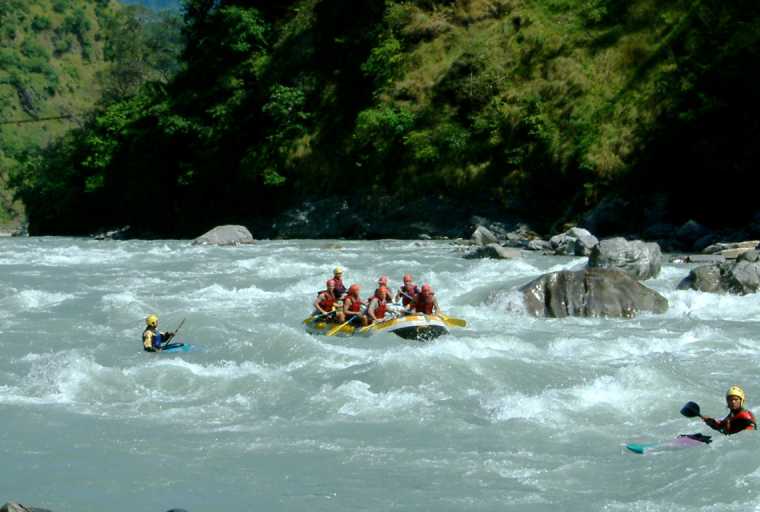 natural river rafting