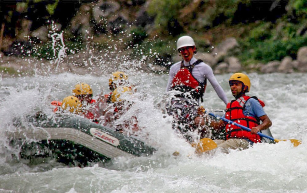 rafting in seti river